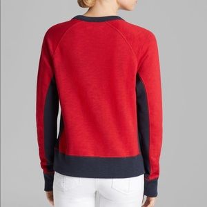 rag & bone Sweaters - Rag and Bone red and navy sweater pullover rag & bone Sweaters - Rag and Bone red and navy sweater pullover